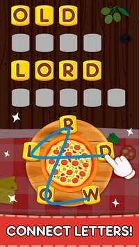 Pizza Word - Word Game Puzzle screenshot, image №2825172 - RAWG