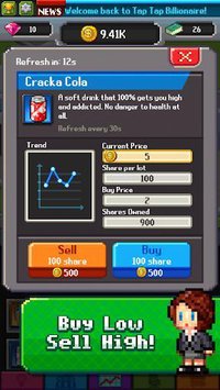 Tap Tap Trillionaire - Cash Clicker Adventure screenshot, image №1482421 - RAWG