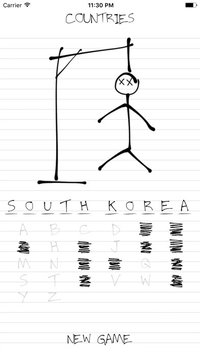 Hangman: Countries screenshot, image №1883995 - RAWG