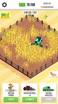 Harvester idle: cut the weed screenshot, image №1992267 - RAWG