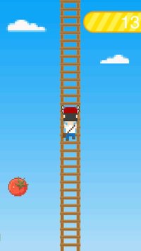 Pixel Man Climbing Ladder screenshot, image №890555 - RAWG