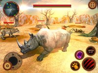 Rhino Africa Simulator: Wild Animal Survival Game screenshot, image №977190 - RAWG
