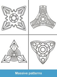 Fidget Spinner Coloring Books screenshot, image №1380774 - RAWG