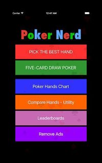 Poker Nerd (Games and Trainer) screenshot, image №1493097 - RAWG