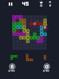 Neon Block Puzzle: Fill Board screenshot, image №1932544 - RAWG