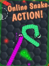 Slimy .IO: Snake Snither MMO -Run, Eat Color Dot screenshot, image №2204381 - RAWG