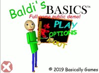 Baldi's Basics Full Game Public Demo Reupload (Read desc for why I did this) screenshot, image №3139356 - RAWG
