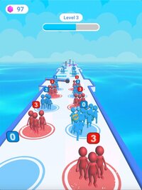 Crowd Battle 3D: Muscle Push screenshot, image №2845890 - RAWG