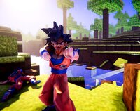 Destroying Minecraft with a Kamehameha screenshot, image №2630714 - RAWG