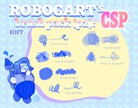 ROBOGART's Super Brush Pack! (P1 - P5) [CSP brushes, .sut files!] screenshot, image №3807751 - RAWG