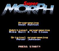Super Morph screenshot, image №762879 - RAWG