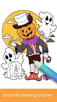 Halloween Coloring Books 2018 screenshot, image №1380602 - RAWG