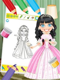 Princess Colorbook Educational Coloring Game for Kids Girls screenshot, image №1632919 - RAWG