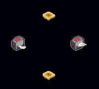 AfterDark Screensaver "Flying Toasters" Demake for Gameboy Color screenshot, image №3174460 - RAWG