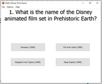 Matt's Disney Trivia Game screenshot, image №3859611 - RAWG