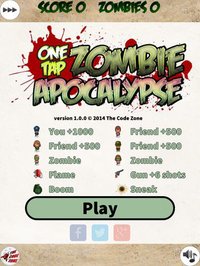 One Tap Zombie Apocalypse Free screenshot, image №956366 - RAWG