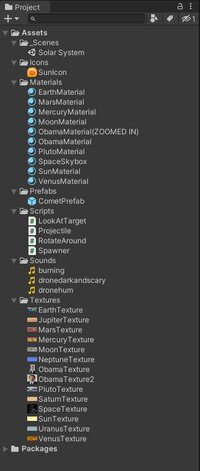 Solar System Project (neildavi) screenshot, image №3759302 - RAWG