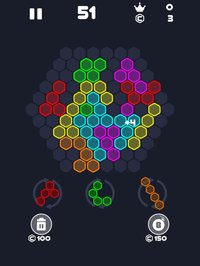 Neon Block Puzzle: Fill Board screenshot, image №1932547 - RAWG