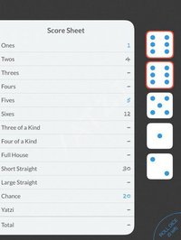 Yatzi - a classic dice poker screenshot, image №1601217 - RAWG