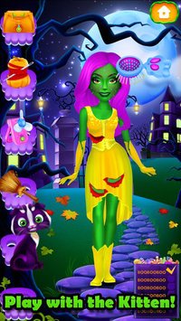 Halloween Girls MakeUp Makeover Party - Kids Games screenshot, image №1962051 - RAWG