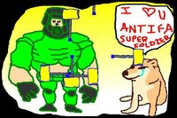 i <3 antifa super soldier doge for karl screenshot, image №2472144 - RAWG