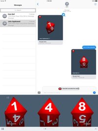 RPG D8 Role-Player Dice for iMessage screenshot, image №2056617 - RAWG