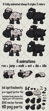 Animated sheep screenshot, image №2216248 - RAWG