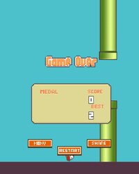 Flappy Bird (itch) (artcoderjeremy) screenshot, image №2575234 - RAWG