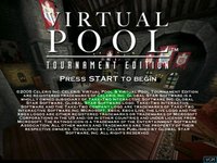 Virtual Pool: Tournament Edition screenshot, image №2022113 - RAWG