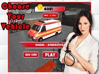 3D Rescue Racer Traffic Rush - Ambulance, Fire Truck Police Car and Emergency Vehicles: FREE GAME screenshot, image №1748221 - RAWG