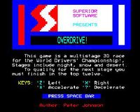 Overdrive (1984) screenshot, image №749435 - RAWG
