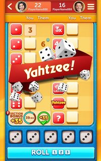 New YAHTZEE With Buddies Dice Game screenshot, image №1397907 - RAWG