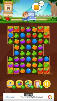 Fruit Garden - Unity Match 3 Game screenshot, image №3651006 - RAWG