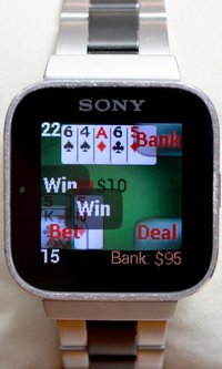 Blackjack for SmartWatch screenshot, image №1350360 - RAWG