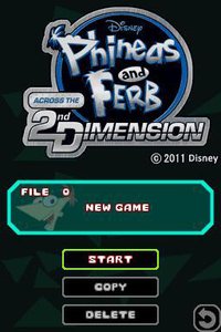 Phineas and Ferb: Across the 2nd Dimension (DS) screenshot, image №1709715 - RAWG