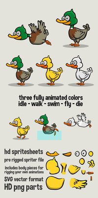 Animated duck screenshot, image №2200159 - RAWG