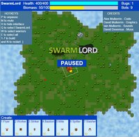 Ludum Dare 33 Swarmlord screenshot, image №2290084 - RAWG