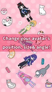 Cute Girl Avatar Maker - Cute Avatar Creator Game screenshot, image №2088228 - RAWG