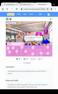 Doki Doki literature club but for Android screenshot, image №3360493 - RAWG