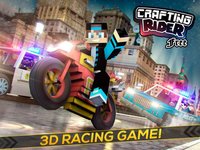 Crafting Rider | Free Motorcycle Racing Game vs Police Cars screenshot, image №1762122 - RAWG