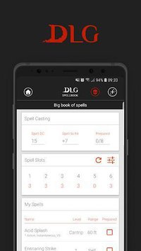 DLG Spellbook 5E for D&D screenshot, image №1542810 - RAWG