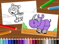 Funny Animals - Coloring Book for Little Boys, Little Girls and Kids screenshot, image №1603036 - RAWG