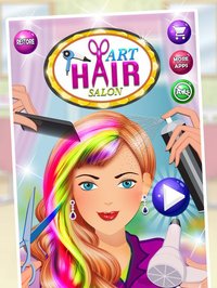 Girls Hair Salon - Hairstyle & Makeup Party 2017 screenshot, image №1831255 - RAWG