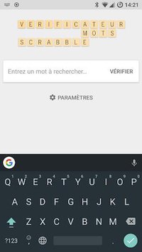 Verificateur Mots SCRABBLE screenshot, image №1469467 - RAWG