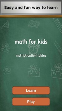 math for kids: multiplication tables screenshot, image №2604286 - RAWG