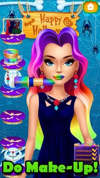 Halloween Girls MakeUp Makeover Party - Kids Games screenshot, image №1962052 - RAWG