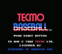 Tecmo Baseball screenshot, image №738155 - RAWG