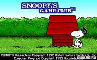 Snoopy's Game Club screenshot, image №339350 - RAWG