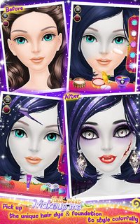 Halloween Makeup Me screenshot, image №1572782 - RAWG