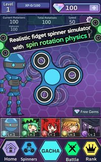 Anime Fidget Spinner Battle screenshot, image №1349430 - RAWG